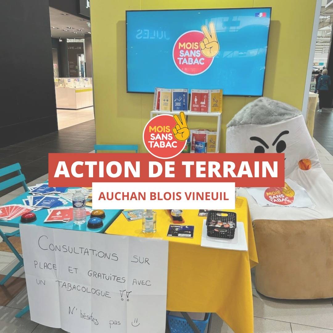 Stand Mois sans tabac à Vineuil (41)